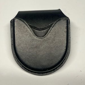Leather handcuff pouch